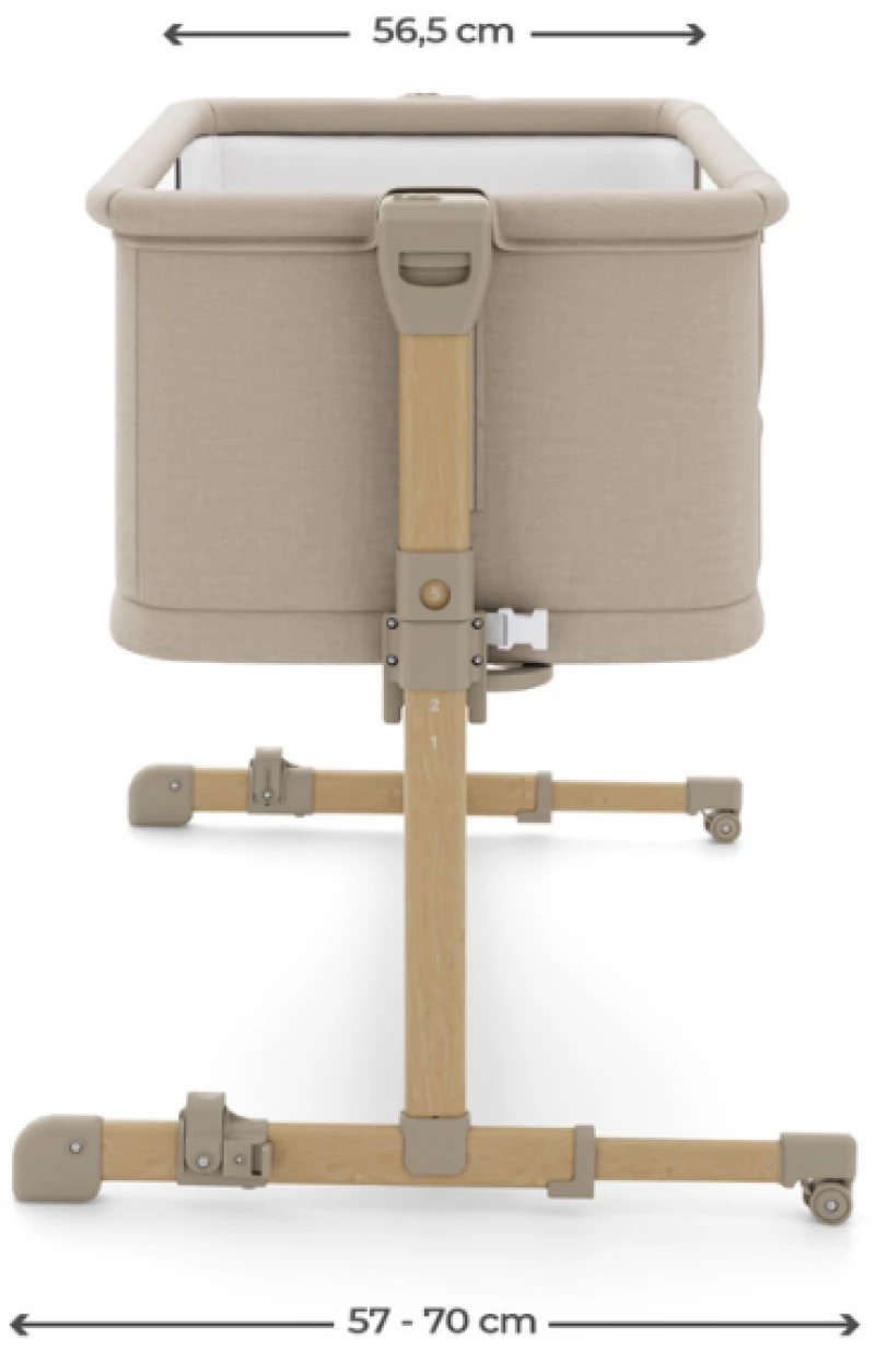 Βρεφικό Λίκνο Παρκοκρέβατο KinderKraft NESTEE GROW 2 Beige