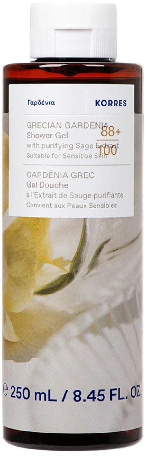 KORRES αφρόλουτρο γαρδένια 250ml