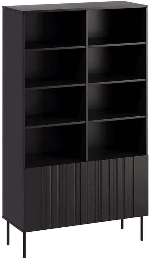 Βιβλιοθήκη Isla 163062489 101x40x175cm Black