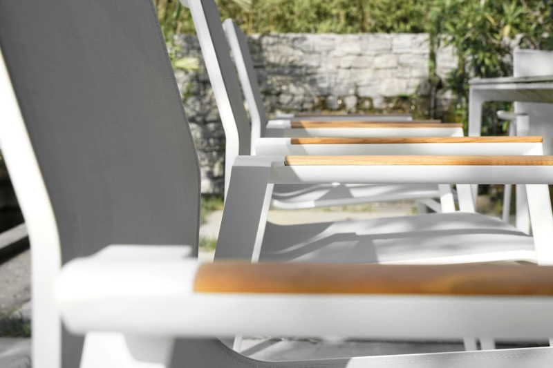 Aspen/D7-White Dining Set