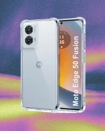 Θήκη Motorola Edge 50 Fusion Techsuit Shockproof Clear Silicone Διάφανη Σιλικόνης - Clear (5949419193192)