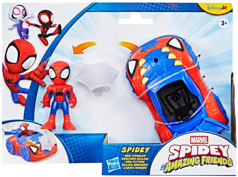 SPIDEY AND HIS AMAZING FRIENDS SPIDEY WEB CRAWLER ΟΧΗΜΑ ΚΑΙ ΦΙΓΟΥΡΑ (#G2461)