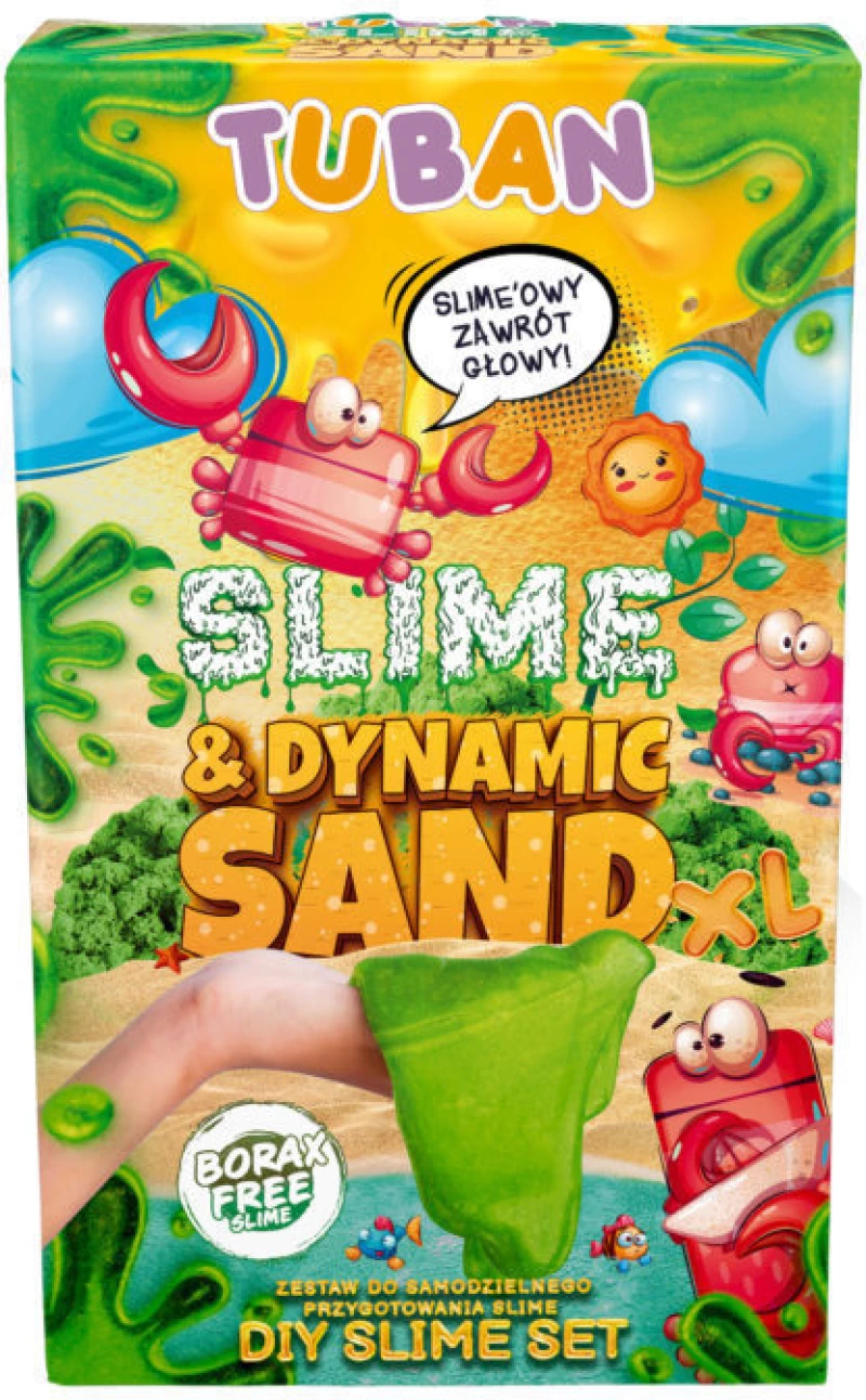TUBAN DIY SLIME ΣΕΤ ΚΑΤΑΣΚΕΥΗΣ SLIME ΑΜΜΟΣ XL (#TU3397)