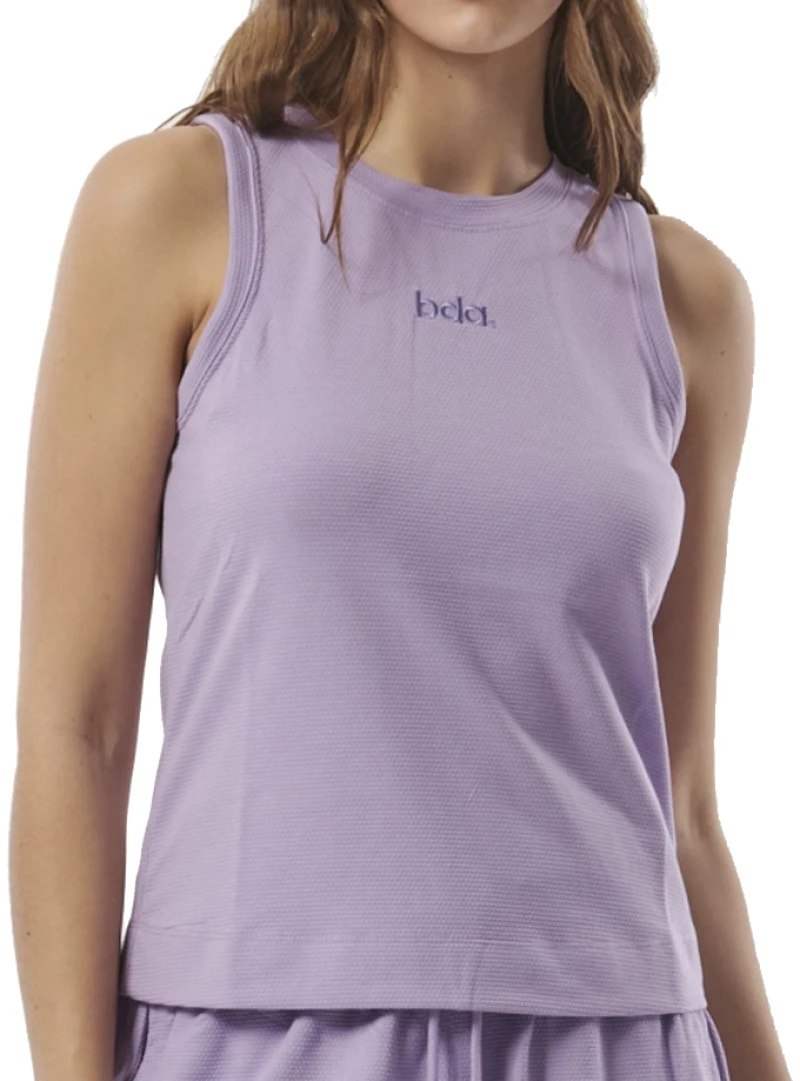 BODY ACTION BODY ACTION W SUNSTAINABLE TANK TOP 041316-13C-LILA