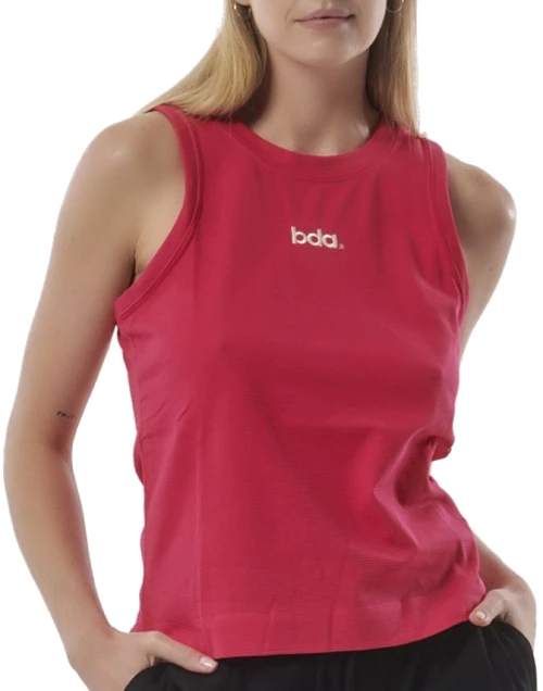BODY ACTION BODY ACTION W SUNSTAINABLE TANK TOP 041316-11B-FUCHSIA