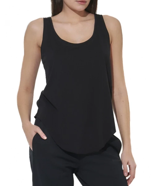 BODY ACTION BODY ACTION W MODAL TANK TOP 041617-01-BLACK