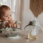 Σετ Κουταλάκι και Πηρούνι 16 cm Miffy Green KOKO