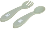Σετ Κουταλάκι και Πηρούνι 16 cm Miffy Green KOKO