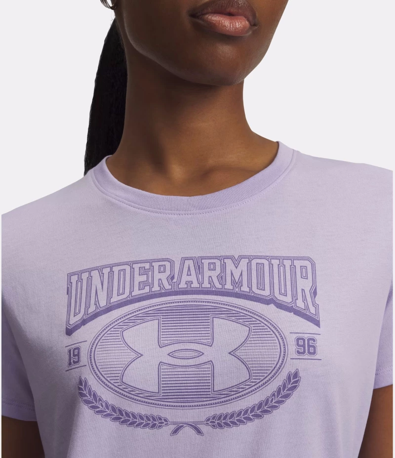 UNDER ARMOUR W VARSITY SS T-SHIRT (6010592-536) (6010592-536)