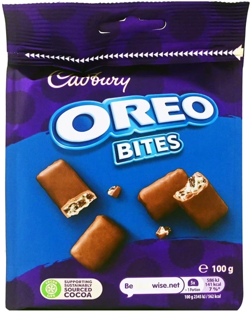 Cadbury Oreo Bites 100gr