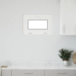 vidaXL Παράθυρο Κάτω Στρώματος RISOR 60 x 40 cm PVC και Γυαλί Λευκό