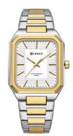 Ρολόι με Μεταλλικό Μπρασελέ CURREN 8457 Golden Silver