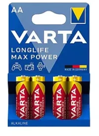 Varta Battery Stylus AA Alkaline Longlife Max Power 4 Pcs