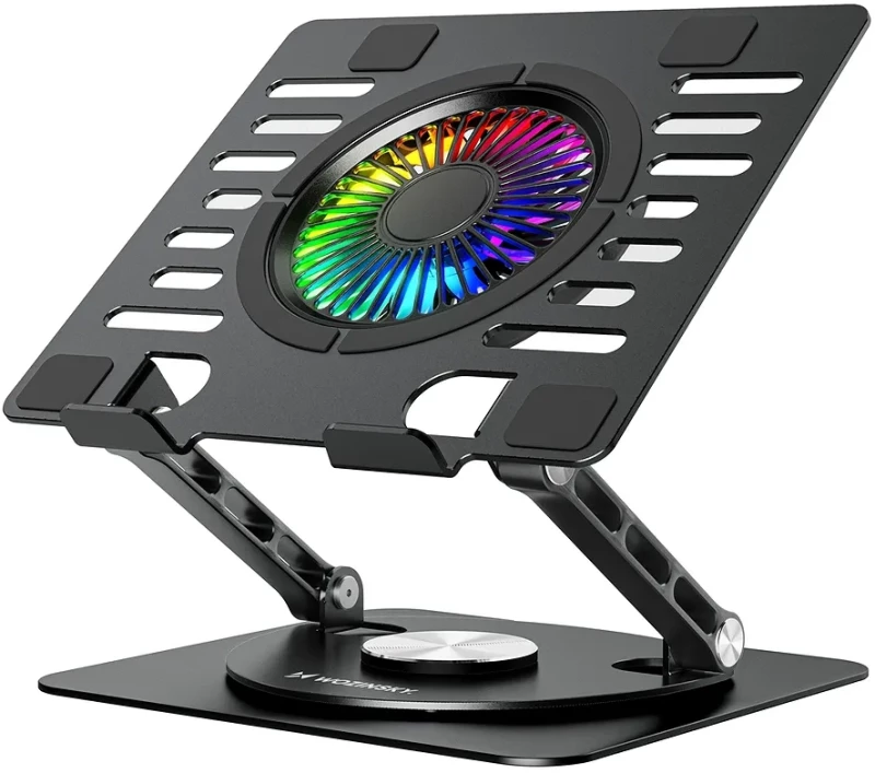 Wozinsky WDCX‑X16‑AS Βάση Ψύξης Laptop έως 16" CoolBase RGB 360° Black