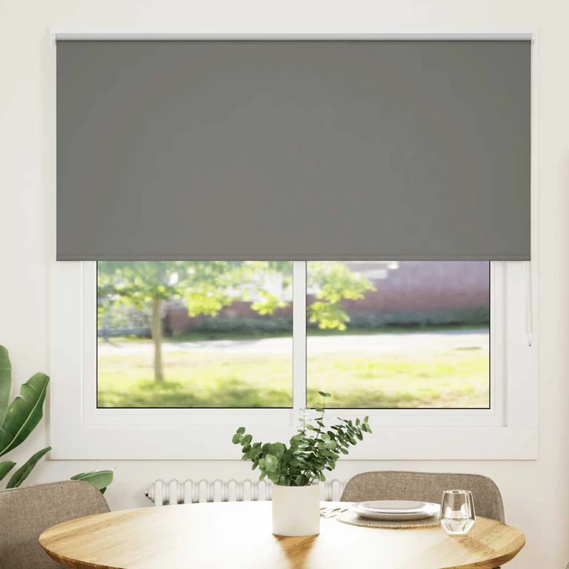 Roller Blind Blackout γκρί 160x150 cm Πλάτος υφάσματος 156,6cm |4011140