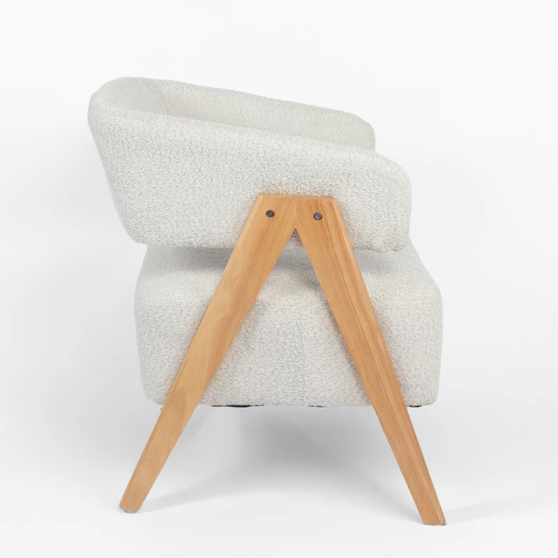 LAMDA ΠΟΛΥΘΡΟΝΑ BEIGE ΦΥΣΙΚΟ 74x67x66cm
