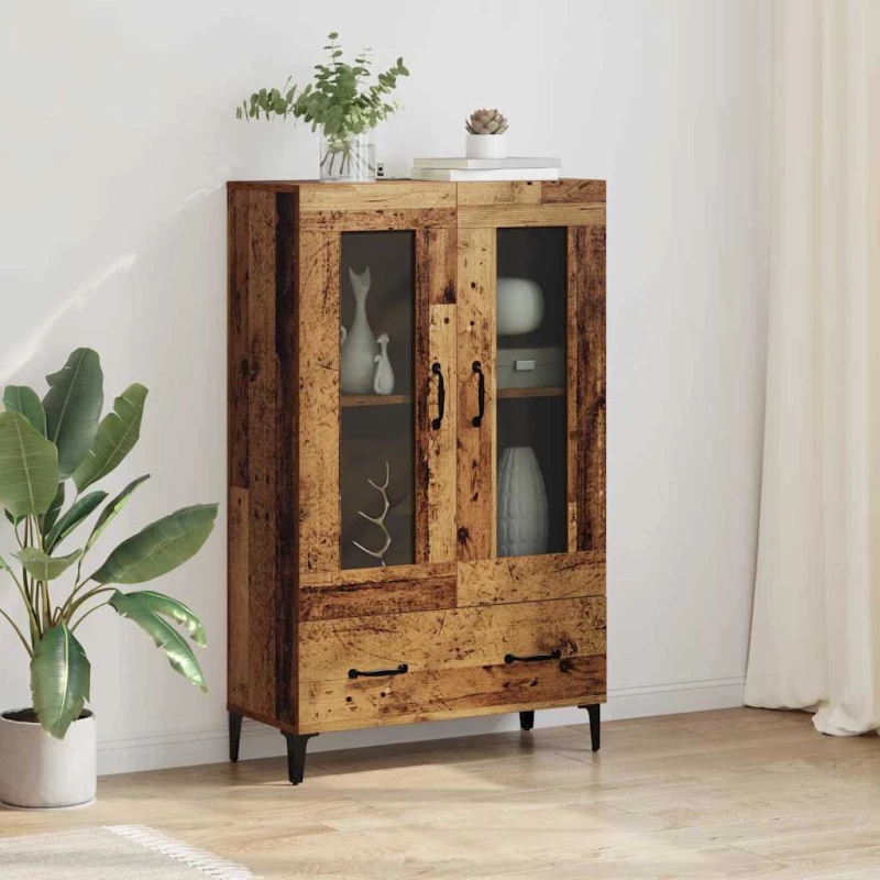 Highboard με συρτάρι Παλιό Ξύλο 70 x 31 x 115 εκ |880860
