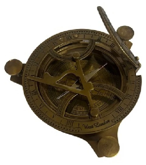 Πυξίδα Ηλιακή Μπρούτζινη 11cm