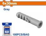 Wadfow WXTC911 Βισμα Πλαστικο Pe Ροδελα Universal 6x30mm 100τμχ.