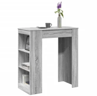 Τραπέζι Μπαρ Γκρι Sonoma 95x47x103,5 εκ. από Επεξεργ. Ξύλο |854387