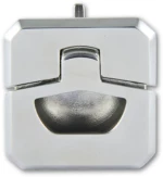 Κλειδαριά Inox 316 49mm - Τετράγωνη