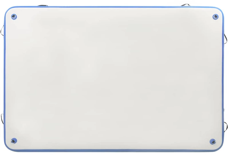 vidaXL Πλατφόρμα Φουσκωτή Πλωτή Μπλε / Λευκή 200 x 150 x 15 εκ.