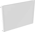 Corsair FRAME 4000D Replacement Three-Quarter Side Glass, CLEA, White (CC-8900926)