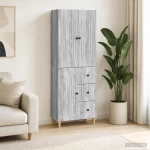 Σέτ Ντουλαπιών 2 pcs 66 x 34,5 x 90 εκ Επεξεργασμένο Ξύλο |3416481