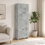 Σέτ Ντουλαπιών 2 pcs 66 x 34,5 x 90 εκ Επεξεργασμένο Ξύλο |3416397