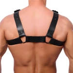 Bulldog - Δερμάτινο Harness - S/M