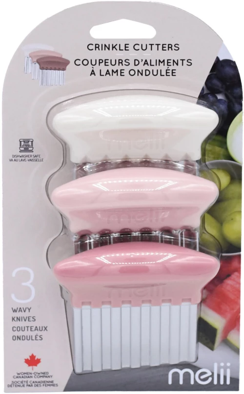 Melii – Crinkle Cutters Blush