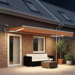 Ηλεκτρικό Αναδιπλούμενο Σκίαστρο Άμμος 4,5 x 3,5 μ |3426310