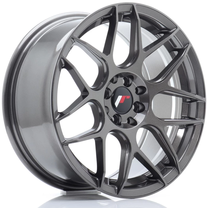 JR Wheels JR18 17x8 ET35 5x108/112 Hyper Gray