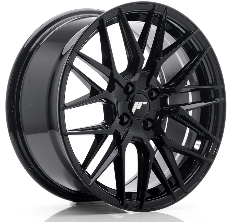 JR Wheels JR28 17x8 ET40 4x100 Glossy Black
