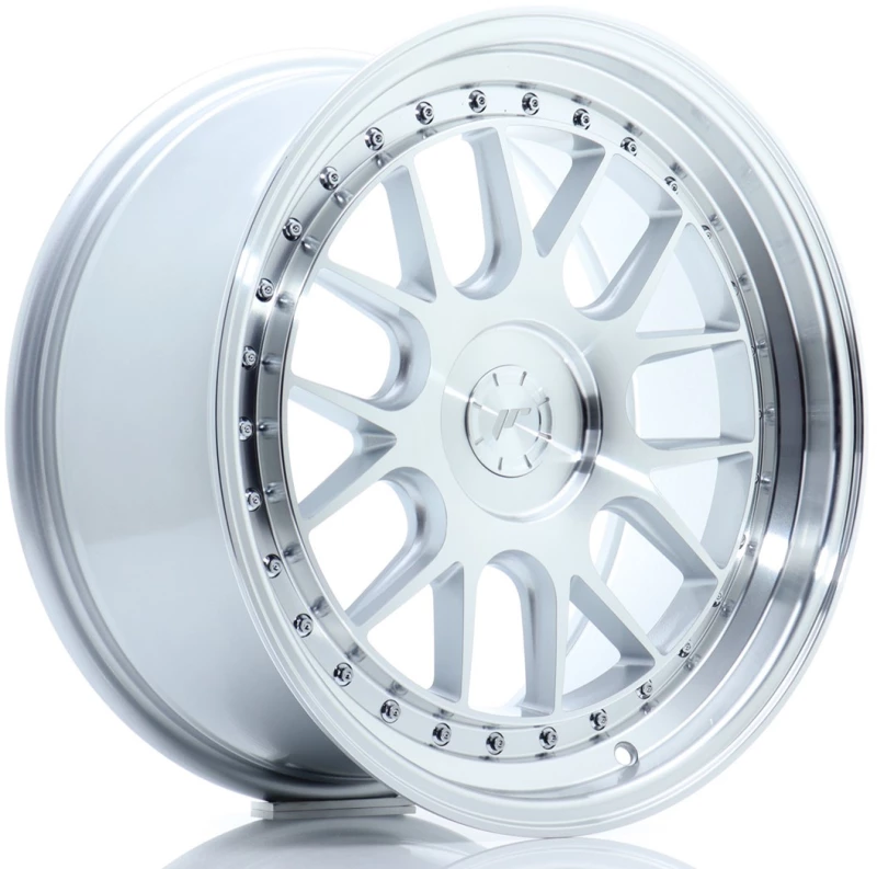JR Wheels JR40 18x8,5 ET15-35 5H BLANK Silver Machined Face