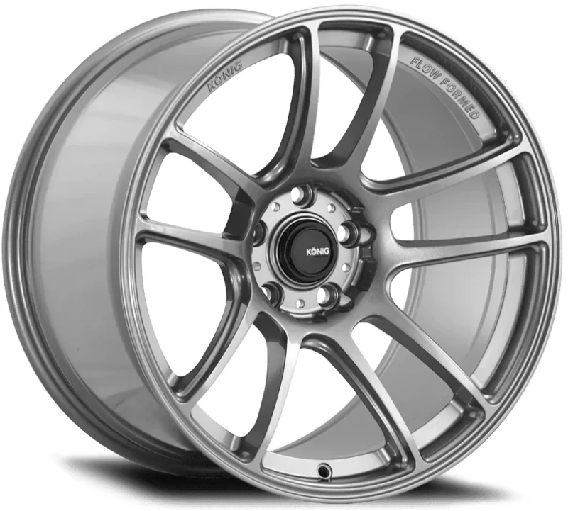 Konig Heliogram 18x8.5 5x114.3 ET32 Titanium Metallic