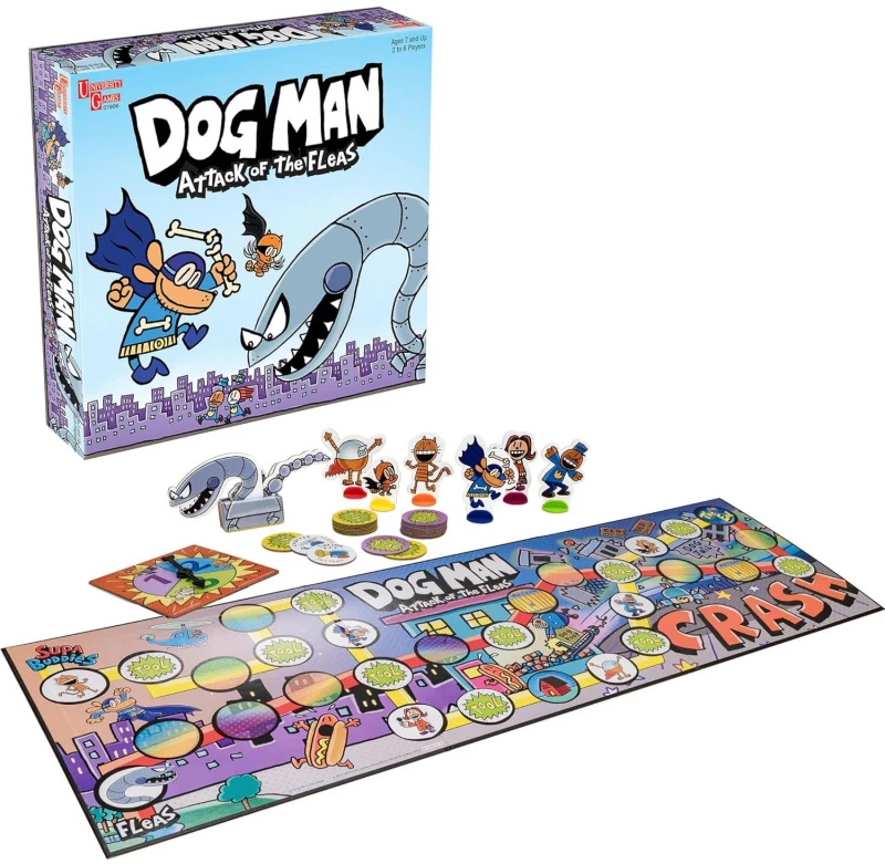 University Games - Επιτραπέζιο Παιχνίδι Dog Man: Attack of the Fleas English