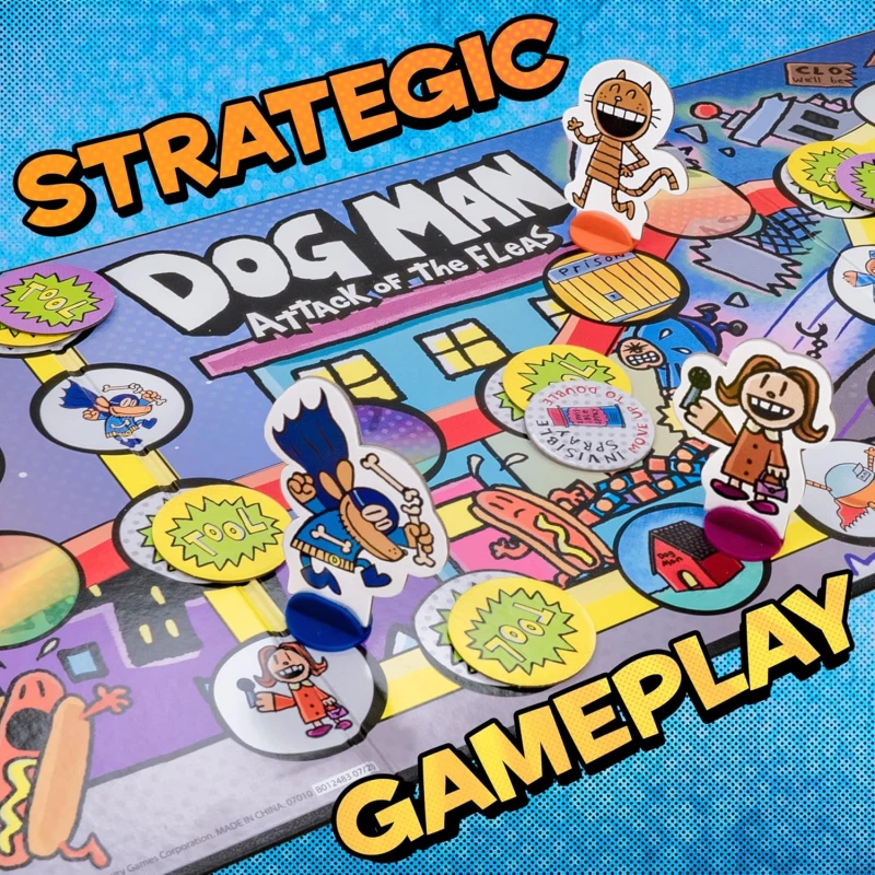 University Games - Επιτραπέζιο Παιχνίδι Dog Man: Attack of the Fleas English