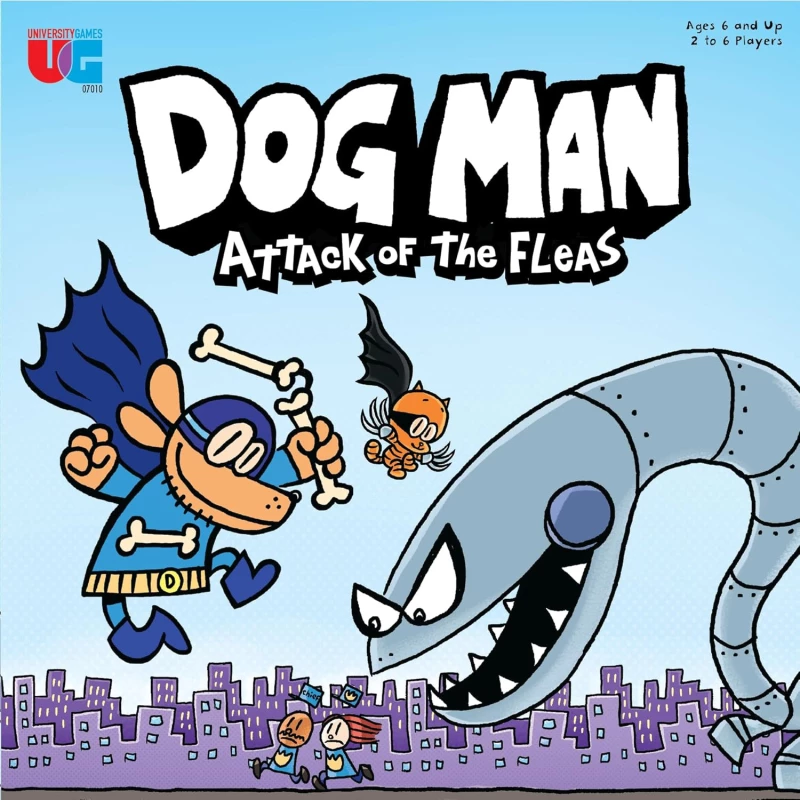 University Games - Επιτραπέζιο Παιχνίδι Dog Man: Attack of the Fleas English