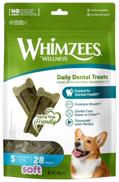 Λιχουδιές Whimzees Soft Small 28τμχ