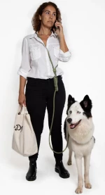 Οδηγός Περιπάτου Σκύλου Zeedog Handsfree Army 120-240cm