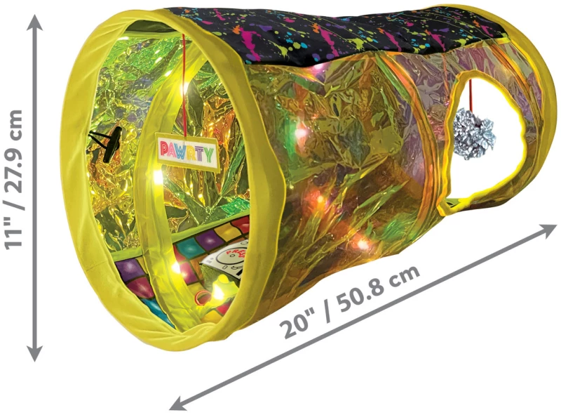 Παιχνίδι Τούνελ για Γάτες Kong Play Spaces Rave Cave 50.8x27.9cm