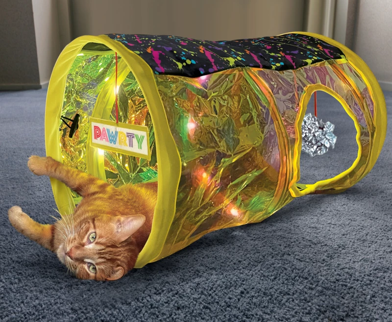 Παιχνίδι Τούνελ για Γάτες Kong Play Spaces Rave Cave 50.8x27.9cm