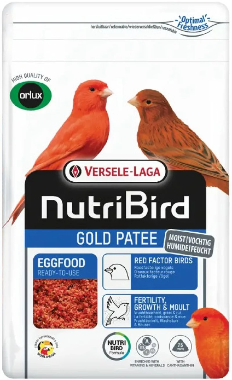 Αυγοτροφή Versele-Laga Orlux  Crumble Μαλακή Κόκκινη 1kg