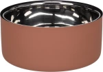 Flamingo Μπολ Σκύλου & Γάτας Xara Round 15x7,4cm 700ml Κεραμιδί