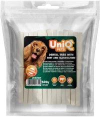 Λιχουδιές Σκύλου Uniq Pets Οδοντικά Sticks με Βοδινό & Γλυκοζαμίνη 500gr