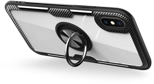 Θήκη Forcell Carbon Clear Ring Case for Samsung A10 black