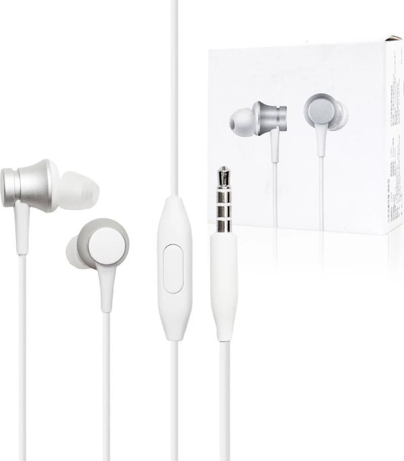 Xiaomi Mi Piston Basic Edition In-ear Handsfree με Βύσμα 3.5mm - Γκρι
