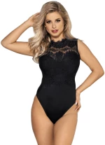SUBBLIME OPAQUE BLACK TEDDY