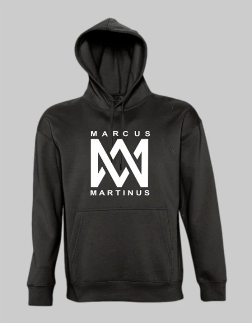 MARCUS & MARTINUS hoodie - BLACK